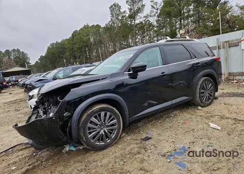 2022 Nissan Pathfinder Sl из США, поврежденный, VIN 5N1DR3CD9NC223985